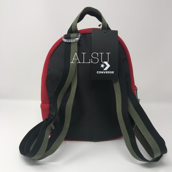 Converse Mesh AF IF Backpack Red W AUTHENTIC - Picture 3 of 8